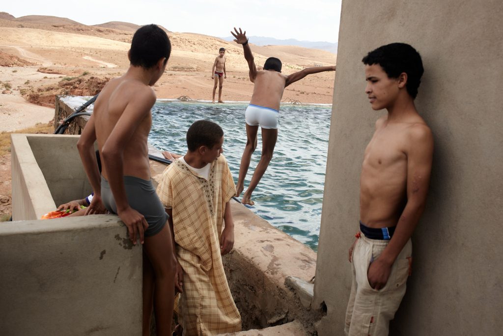 Kids enjoy a lovely day in Morocco 2013