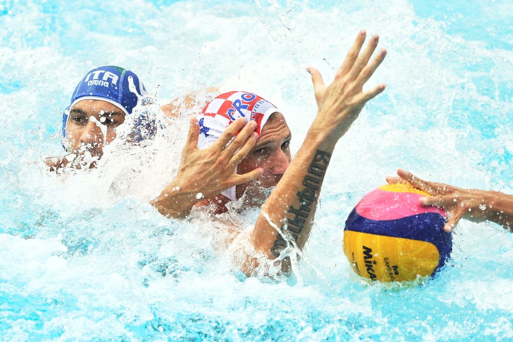 Italy vs Croatia FINA Barcelona World Aquatics Championships 2013