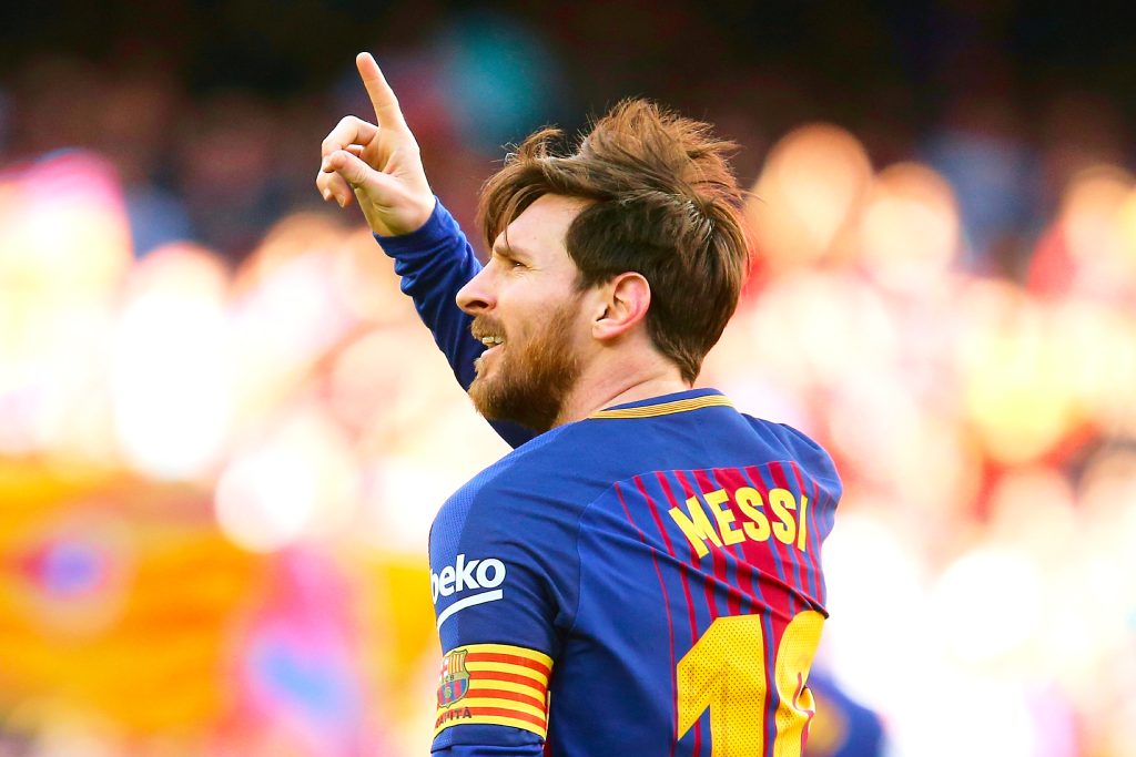 Lionel Messi FC Barcelona 2018